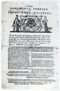 To the Worshipful Company of Frame-Work-Knitters